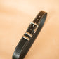 The Real McCaul Leathergoods Belts Rancher Belt 38mm - Black Australian Made Australian Owned Australian Made Solid Leather Full Grain Rancher Belt- Black