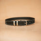 The Real McCaul Leathergoods Belts Rancher Belt 38mm - Black Australian Made Australian Owned Australian Made Solid Leather Full Grain Rancher Belt- Black