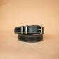 The Real McCaul Leathergoods Belts Rancher Belt 38mm - Black Australian Made Australian Owned Australian Made Solid Leather Full Grain Rancher Belt- Black