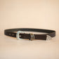 The Real McCaul Leathergoods Belts The Dandy Belt - 30mm - Dark Brown Australian Made Australian Owned Genuine Leather Western Women's Belt - 30mm - Fancy Buckle