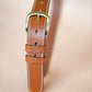 The Real McCaul Leathergoods Belts The Danny Belt 38mm - Tan Australian Made Australian Owned Australian Made Solid Leather Full Grain Rancher Belt with Solid Brass - Natural