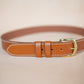 The Real McCaul Leathergoods Belts The Danny Belt 38mm - Tan Australian Made Australian Owned Australian Made Solid Leather Full Grain Rancher Belt with Solid Brass - Natural