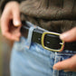The Real McCaul Leathergoods Belts The Faridah Belt Australian Made Australian Owned Solid Leather Men's Belt - Handmade in Australia - Brass Buckle