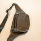 The Real McCaul Leathergoods Bum Bag Multi-Pocket Belt Bum Bag - Premium Kangaroo Australian Made Australian Owned Deluxe Leather Bum Bag Handmade in Australia YKK Zips