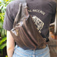 The Real McCaul Leathergoods Bum Bag Multi-Pocket Belt Bum Bag - Premium Kangaroo Australian Made Australian Owned Deluxe Leather Bum Bag Handmade in Australia YKK Zips