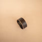 The Real McCaul Leathergoods Dark Brown / 15cm Narrow Leather Wristband - 20mm (0.75") Australian Made Australian Owned Wide Leather Wristband - 20mm (0.75") - Made in Australia
