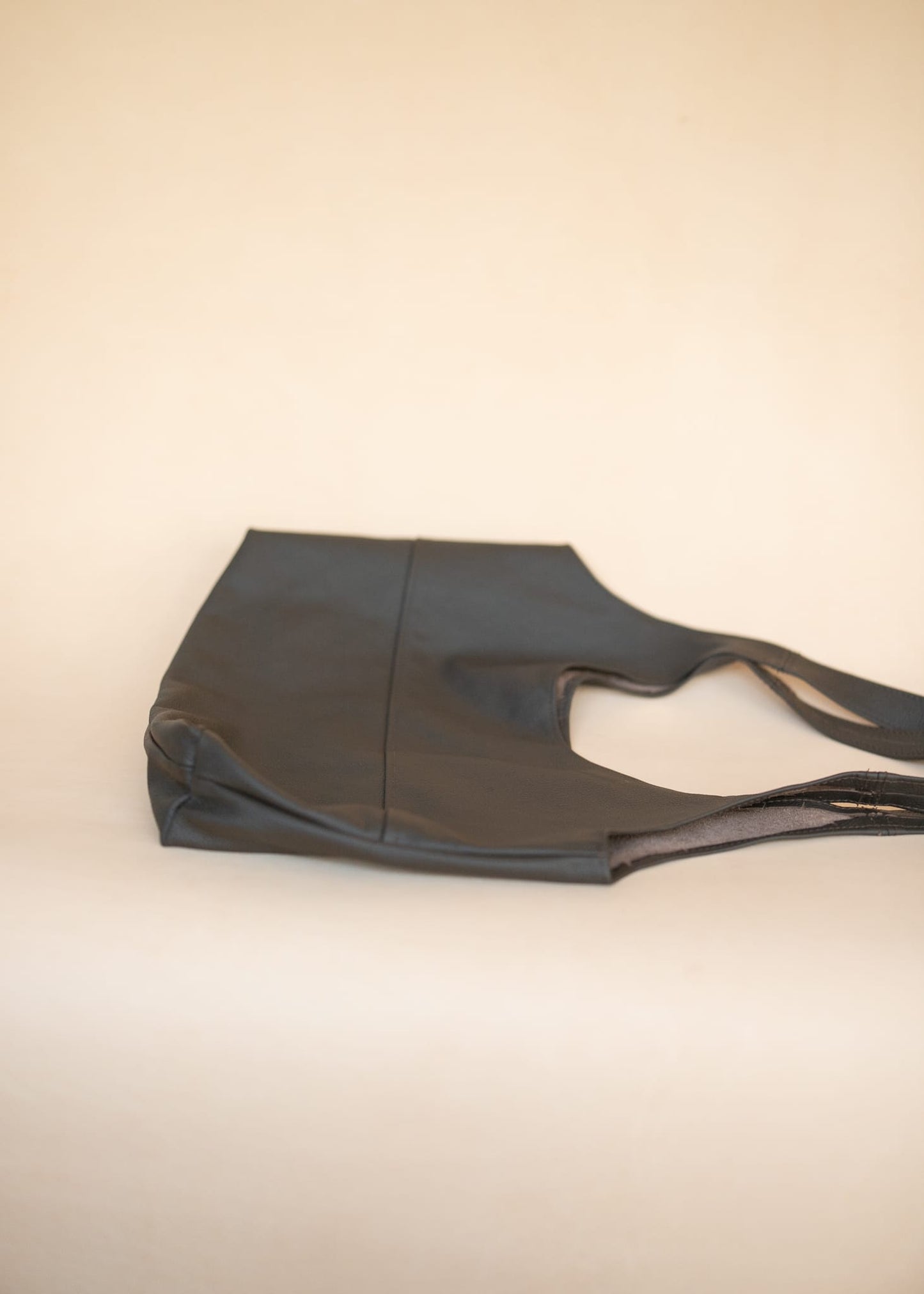 The Real McCaul Leathergoods Handbags Noosa Tote Sling Bag - Dark Brown - Cowhide Australian Made Australian Owned Slouch Tote Bag Leather Made In Australia 