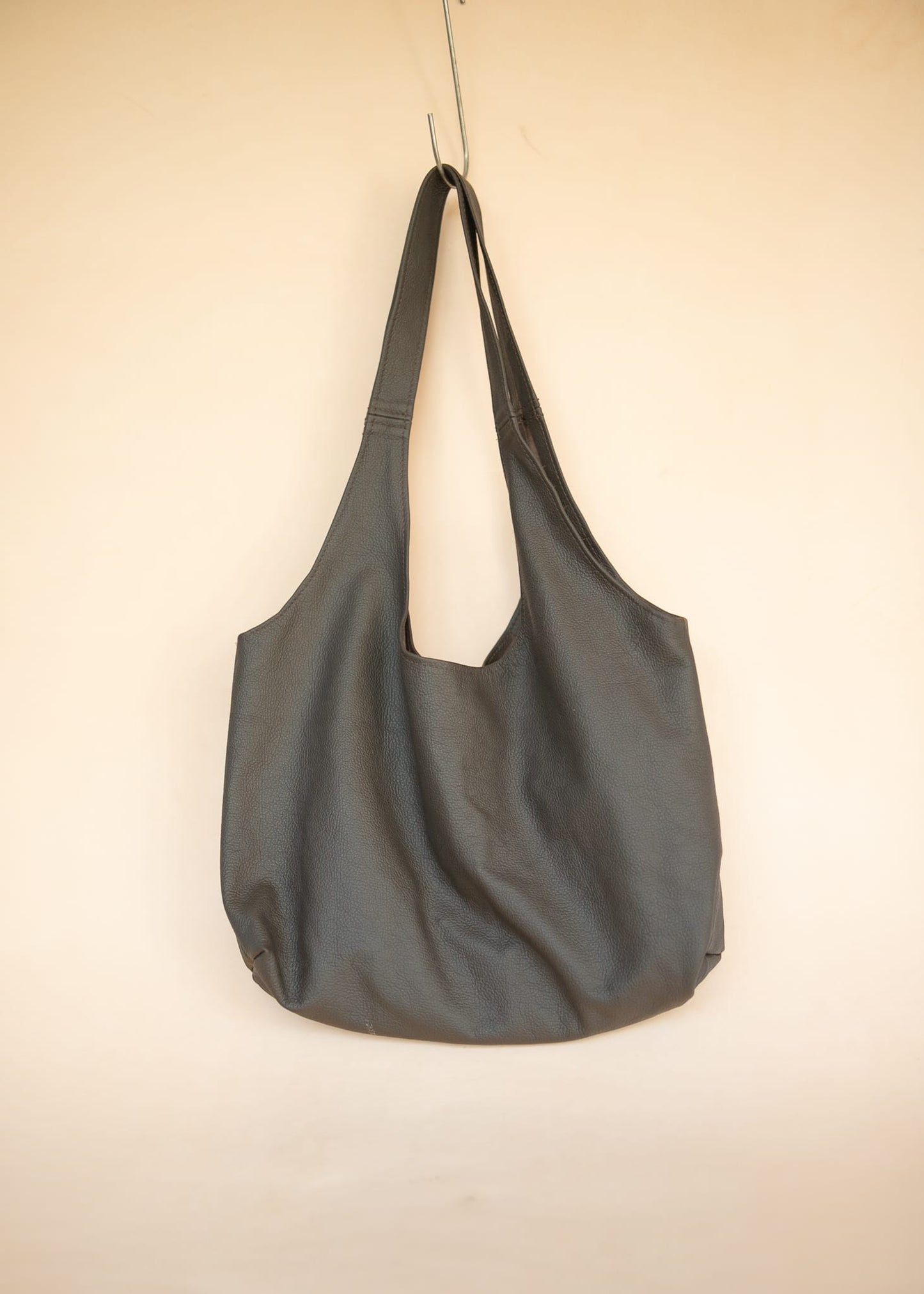 The Real McCaul Leathergoods Handbags Noosa Tote Sling Bag - Dark Brown - Cowhide Australian Made Australian Owned Slouch Tote Bag Leather Made In Australia 