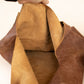 The Real McCaul Leathergoods Handbags Noosa Tote Sling Bag - Marble Brown Cowhide Australian Made Australian Owned Slouch Tote Bag Leather Made In Australia 