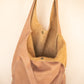 The Real McCaul Leathergoods Handbags Noosa Tote Sling Bag - Mottle Tan - Cowhide Australian Made Australian Owned Slouch Tote Bag Leather Made In Australia 