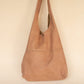 The Real McCaul Leathergoods Handbags Noosa Tote Sling Bag - Mottle Tan - Cowhide Australian Made Australian Owned Slouch Tote Bag Leather Made In Australia 