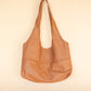 The Real McCaul Leathergoods Handbags Noosa Tote Sling Bag - Tan - Cowhide Australian Made Australian Owned Slouch Tote Bag Leather Made In Australia 