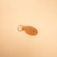 The Real McCaul Leathergoods Keyring Aquarius Keyring - Zodiac Horoscope Star Sign - Tan Australian Made Australian Owned Horoscope Zodiac Star Sign Keyring Leather Made in Australia