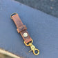 The Real McCaul Leathergoods Keyring Belt Loop Key Chain Holder Australian Made Australian Owned Leather Key Fob Holder Belt Hook Made In Australia