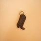 The Real McCaul Leathergoods Keyring Brown Boot Lighter Keyring Holder Australian Made Australian Owned Personalised Leather Keyring Key Chain Bag Accessory Bag Charm Leather Made in Australia