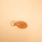 The Real McCaul Leathergoods Keyring Cancer Keyring - Zodiac Horoscope Star Sign - Tan Australian Made Australian Owned Horoscope Zodiac Star Sign Keyring Leather Made in Australia