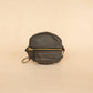 The Real McCaul Leathergoods Keyring Dark Brown / Large Double Sided Key & Coin Pouch - Cowhide Australian Made Australian Owned Double Sided Key & Coin Pouch- MADE IN AUSTRALIA - Genuine Leather