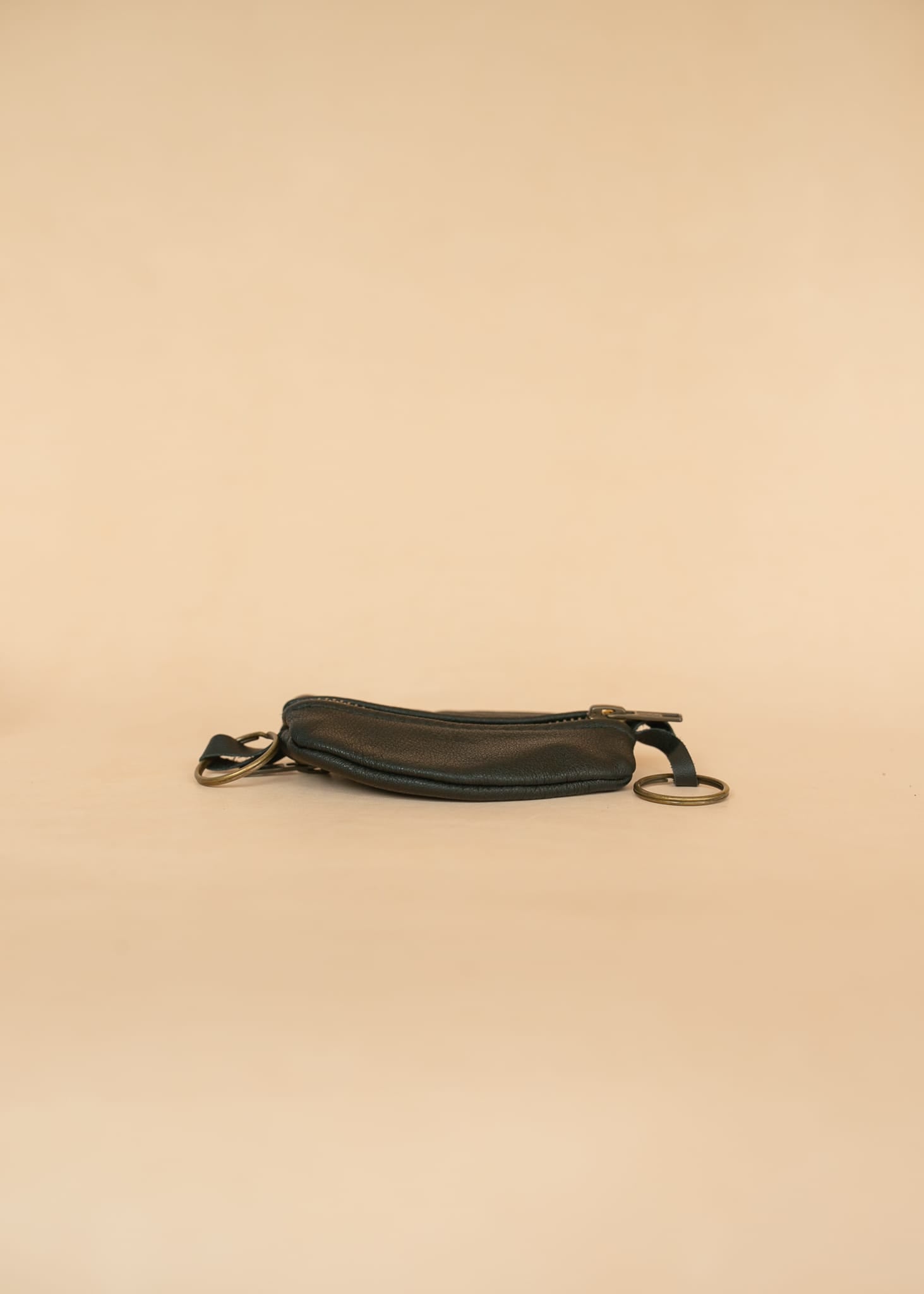 The Real McCaul Leathergoods Keyring Double Sided Key & Coin Pouch - Cowhide Australian Made Australian Owned Double Sided Key & Coin Pouch- MADE IN AUSTRALIA - Genuine Leather