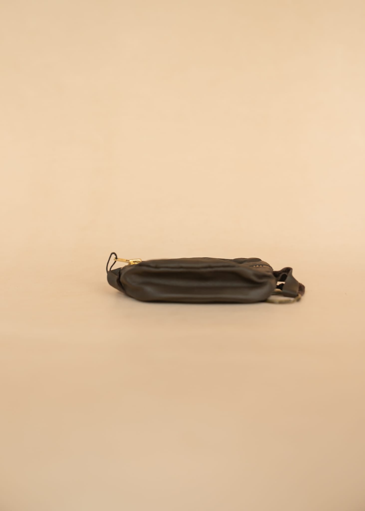 The Real McCaul Leathergoods Keyring Double Sided Key & Coin Pouch - Cowhide Australian Made Australian Owned Double Sided Key & Coin Pouch- MADE IN AUSTRALIA - Genuine Leather
