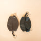 The Real McCaul Leathergoods Keyring Double Sided Key & Coin Pouch - Kangaroo Australian Made Australian Owned Double Sided Key & Coin Pouch- MADE IN AUSTRALIA - Genuine Leather