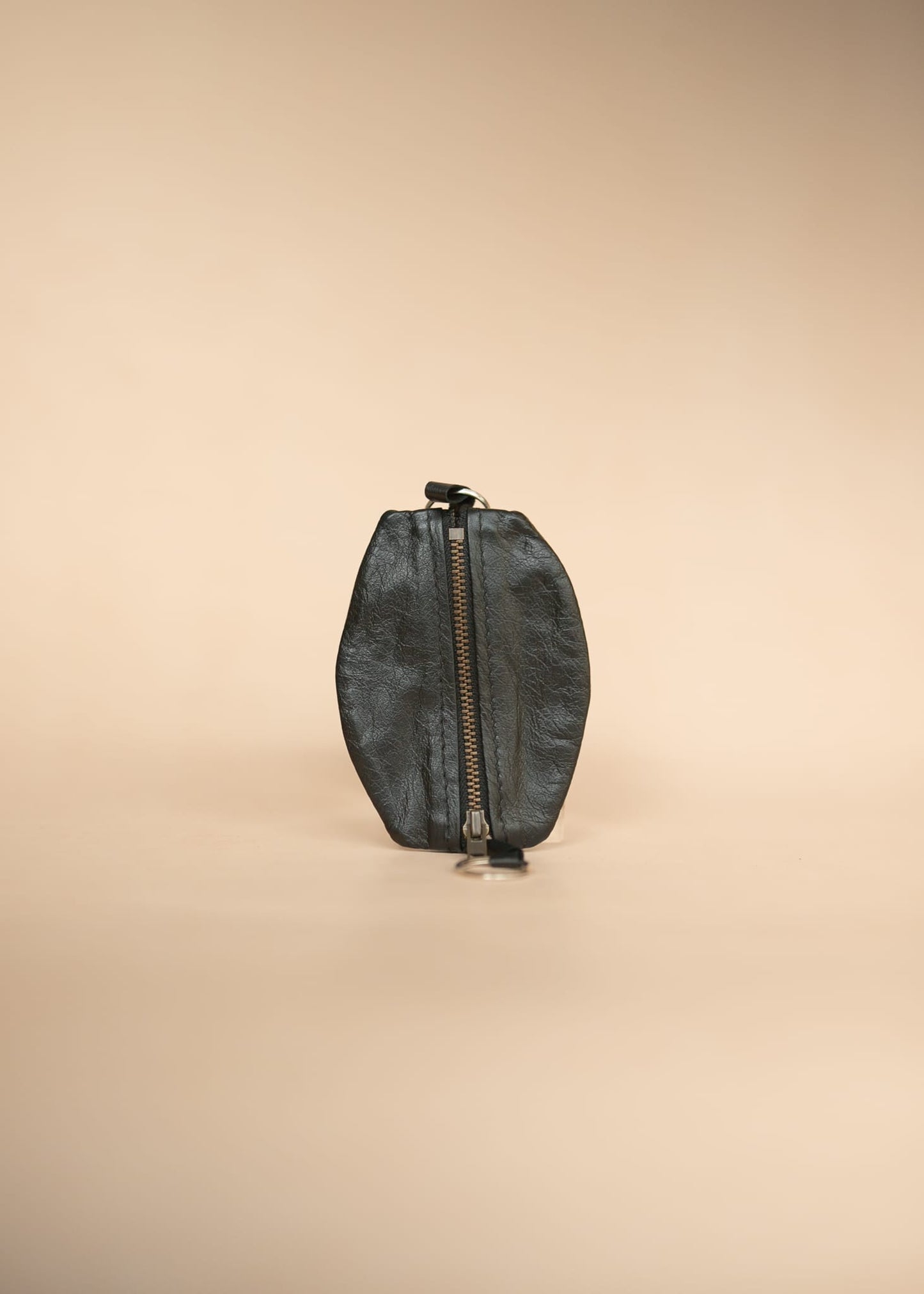 The Real McCaul Leathergoods Keyring Double Sided Key & Coin Pouch - Kangaroo Australian Made Australian Owned Double Sided Key & Coin Pouch- MADE IN AUSTRALIA - Genuine Leather