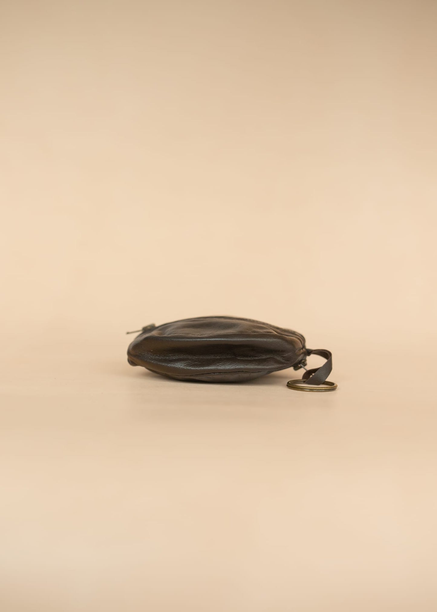 The Real McCaul Leathergoods Keyring Double Sided Key & Coin Pouch - Kangaroo Australian Made Australian Owned Double Sided Key & Coin Pouch- MADE IN AUSTRALIA - Genuine Leather