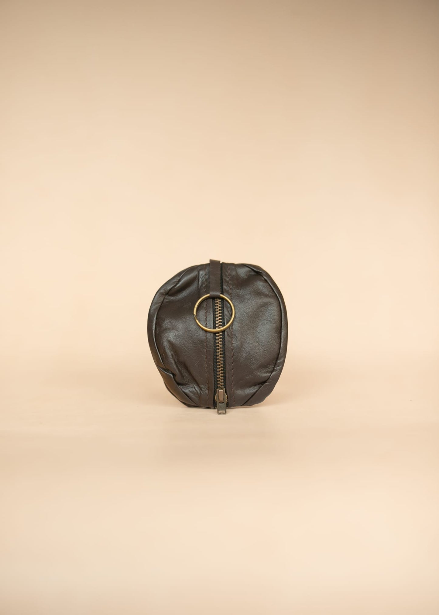 The Real McCaul Leathergoods Keyring Double Sided Key & Coin Pouch - Kangaroo Australian Made Australian Owned Double Sided Key & Coin Pouch- MADE IN AUSTRALIA - Genuine Leather