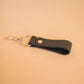 The Real McCaul Leathergoods Keyring Key Loop (Soft) Australian Made Australian Owned Leather Key Fob Holder Belt Hook Made In Australia