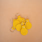 The Real McCaul Leathergoods Keyring Keyring Bag Charm - Smiley Face Australian Made Australian Owned Smiley Face Keyring Key Chain Bag Accessory Bag Charm Leather Made in Australia
