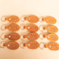 The Real McCaul Leathergoods Keyring Keyring - Zodiac Horoscope Star Sign - Tan Australian Made Australian Owned Horoscope Zodiac Star Sign Keyring Leather Made in Australia