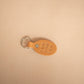 The Real McCaul Leathergoods Keyring Libra Keyring - Zodiac Horoscope Star Sign - Natural Australian Made Australian Owned Horoscope Zodiac Star Sign Keyring Leather Made in Australia