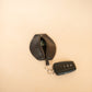 The Real McCaul Leathergoods Keyring One Zip Key & Coin Pouch - Kangaroo Australian Made Australian Owned Double Sided Key & Coin Pouch- MADE IN AUSTRALIA - Genuine Leather