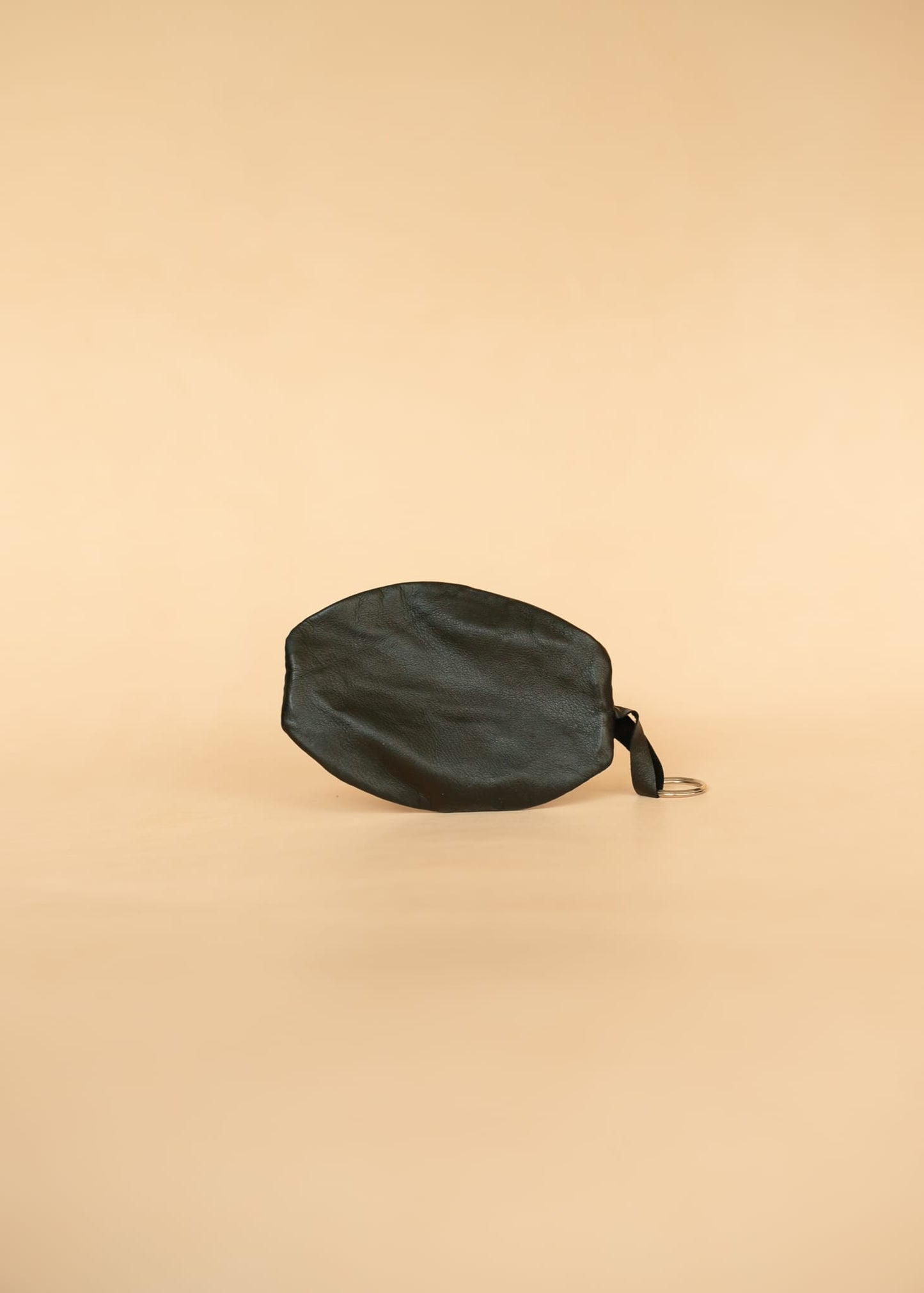 The Real McCaul Leathergoods Keyring One Zip Key & Coin Pouch - Kangaroo Australian Made Australian Owned Double Sided Key & Coin Pouch- MADE IN AUSTRALIA - Genuine Leather