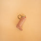 The Real McCaul Leathergoods Keyring Pink Boot Lighter Keyring Holder Australian Made Australian Owned Personalised Leather Keyring Key Chain Bag Accessory Bag Charm Leather Made in Australia
