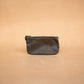 The Real McCaul Leathergoods Keyring Premium Kangaroo / Brown Simple Coin Pouch - Kangaroo Australian Made Australian Owned Double Sided Key & Coin Pouch- MADE IN AUSTRALIA - Genuine Leather