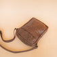 The Real McCaul Leathergoods Manbag Charlie Satchel Sidebag - Cowhide Australian Made Australian Owned Charlie Leather Sidebag Satchel Man Bag- Made In Australia