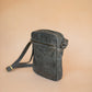 The Real McCaul Leathergoods Manbag Charlie Satchel Sidebag - Cowhide Australian Made Australian Owned Charlie Leather Sidebag Satchel Man Bag- Made In Australia