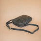 The Real McCaul Leathergoods Manbag Charlie Satchel Sidebag - Cowhide Australian Made Australian Owned Charlie Leather Sidebag Satchel Man Bag- Made In Australia