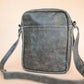 The Real McCaul Leathergoods Manbag Charlie Satchel Sidebag - Cowhide Australian Made Australian Owned Charlie Leather Sidebag Satchel Man Bag- Made In Australia
