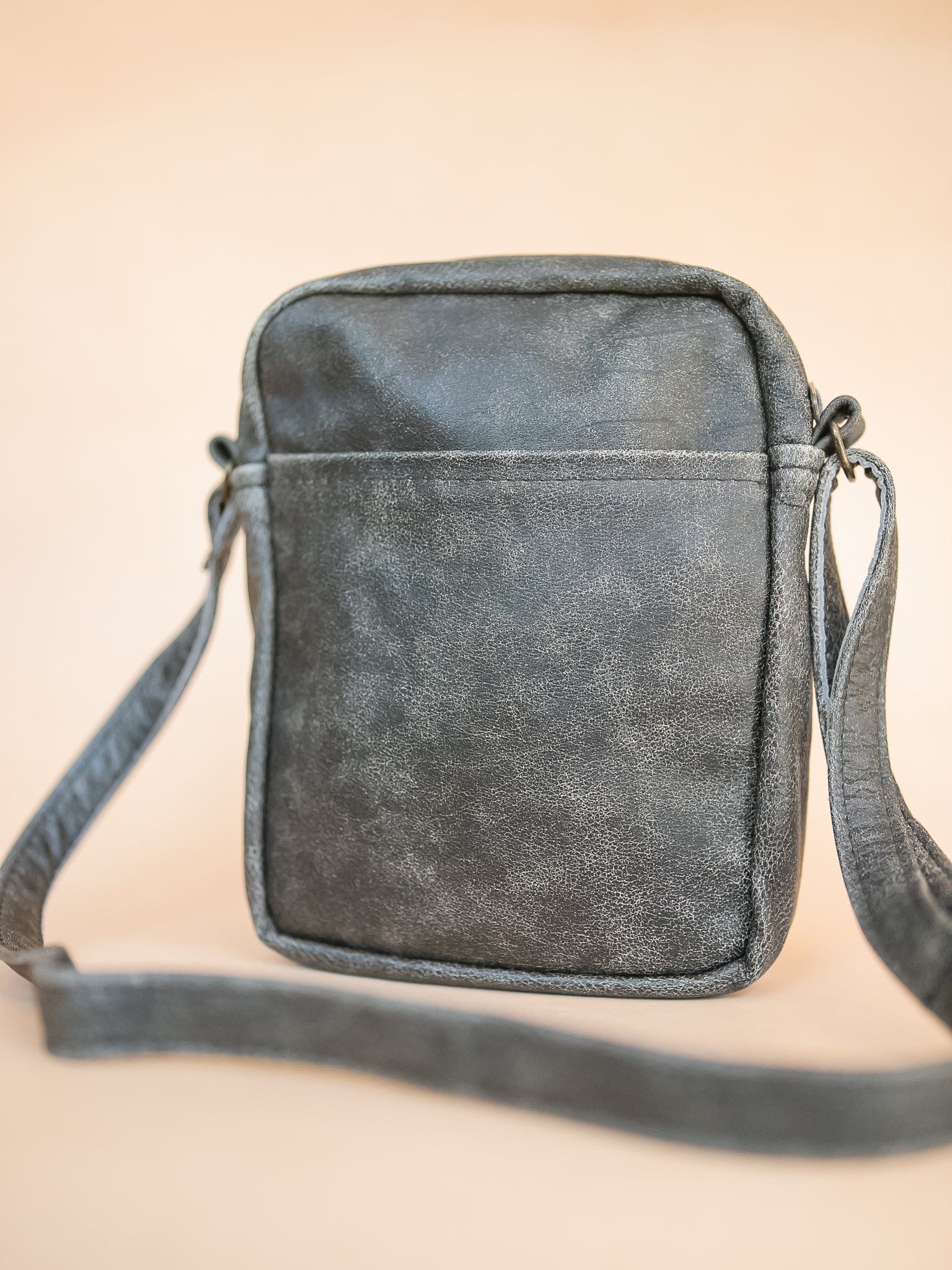 The Real McCaul Leathergoods Manbag Charlie Satchel Sidebag - Cowhide Australian Made Australian Owned Charlie Leather Sidebag Satchel Man Bag- Made In Australia