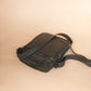 The Real McCaul Leathergoods Manbag Charlie Satchel Sidebag - Cowhide Australian Made Australian Owned Charlie Leather Sidebag Satchel Man Bag- Made In Australia