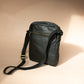 The Real McCaul Leathergoods Manbag Charlie Satchel Sidebag - Cowhide Australian Made Australian Owned Charlie Leather Sidebag Satchel Man Bag- Made In Australia