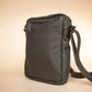 The Real McCaul Leathergoods Manbag Charlie Satchel Sidebag - Cowhide Australian Made Australian Owned Charlie Leather Sidebag Satchel Man Bag- Made In Australia