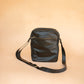 The Real McCaul Leathergoods Manbag Charlie Satchel Sidebag - Kangaroo Australian Made Australian Owned Charlie Leather Sidebag Satchel Man Bag- Made In Australia