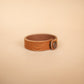 The Real McCaul Leathergoods Narrow Leather Wristband - 20mm (0.75") Australian Made Australian Owned Wide Leather Wristband - 20mm (0.75") - Made in Australia