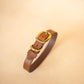 The Real McCaul Leathergoods Pet Collars & Harnesses Classic Dog Collar - 25mm - Tan Australian Made Australian Owned Leather Dog Collar with Brass Fittings- Australian Made
