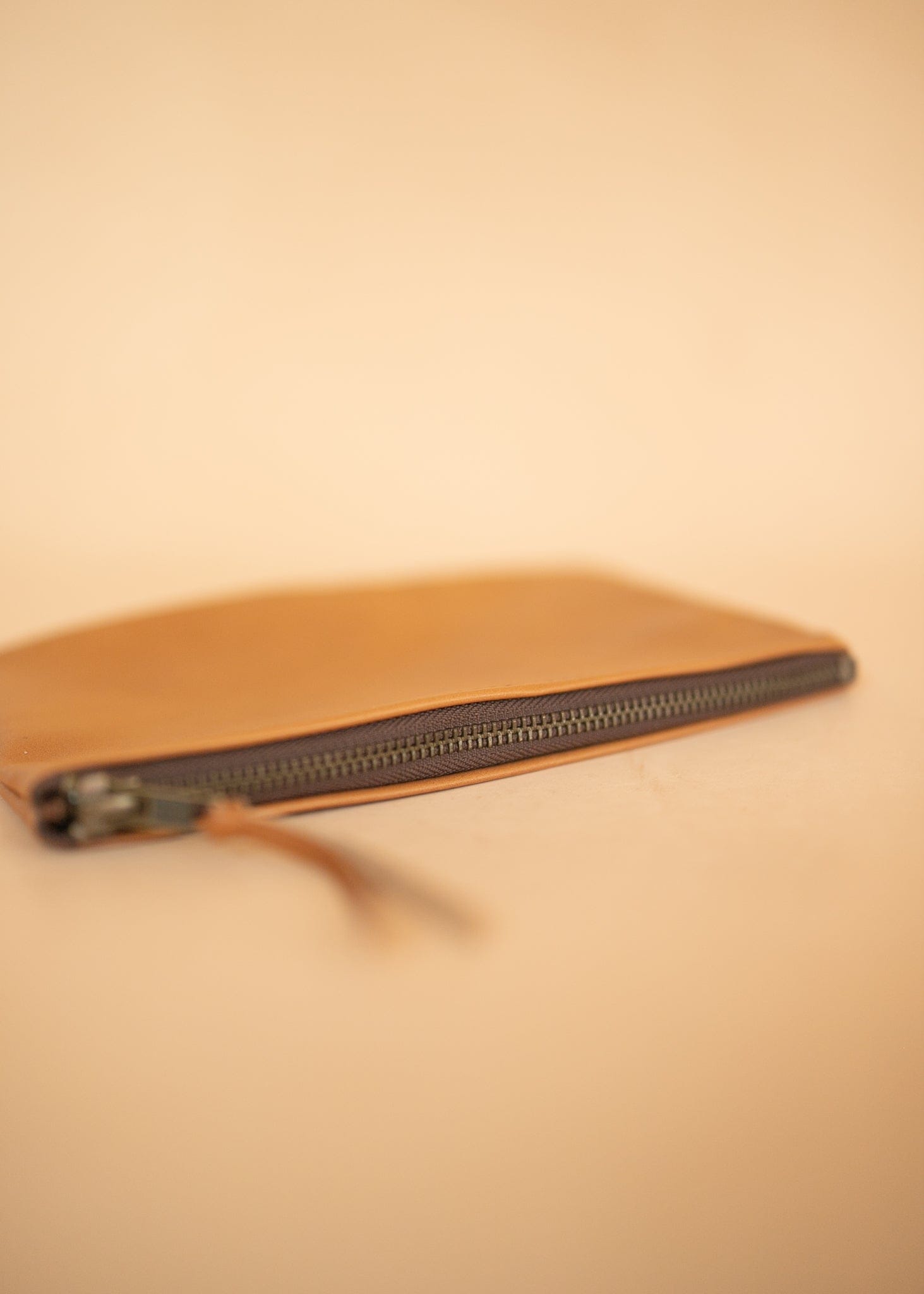 The Real McCaul Leathergoods Purses Clementine Clutch - Kangaroo Australian Made Australian Owned Clementine Leather Clutch- Made In Australia YKK Zips