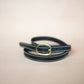 The Real McCaul Leathergoods Rancher Narrow 20mm Belt - Black Australian Made Australian Owned Solid Leather Narrow Belt Made In Australia - 20mm  - Black