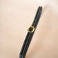 The Real McCaul Leathergoods Rancher Narrow 20mm Belt - Black Australian Made Australian Owned Solid Leather Narrow Belt Made In Australia - 20mm  - Black