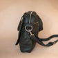 The Real McCaul Leathergoods Shoulder Bags Jack Satchel - Cowhide - Black Australian Made Australian Owned Jack Laptop Leather Travel Satchel Briefcase- Made In Australia